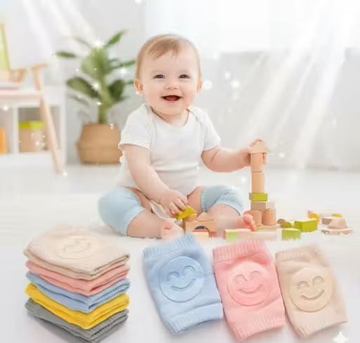 Cute Baby Knee High Socks | Premium Quality Cotton Blend Long Socks for Infants & Toddlers | Soft, Warm, Comfortable and Skin-Friendly Daily Wear Socks - Socks | Buy online on ZillyBuy