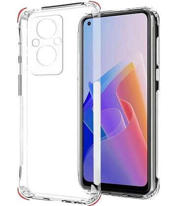 Case Vault Covers Silicon Soft cases Compatible For Silicon OPPO F21S PRO 5G ( Pack of 1 )