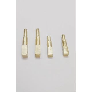 Jinashi Fashion Vastu Protection Vastu Brass Rod/Keel Set of 4 Pcs for Home  Office  Plot Vastu Correction  Positive