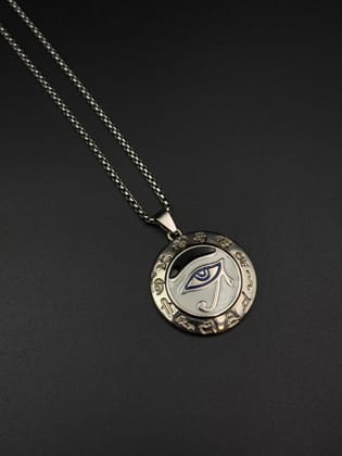 White Evil Eye Necklace