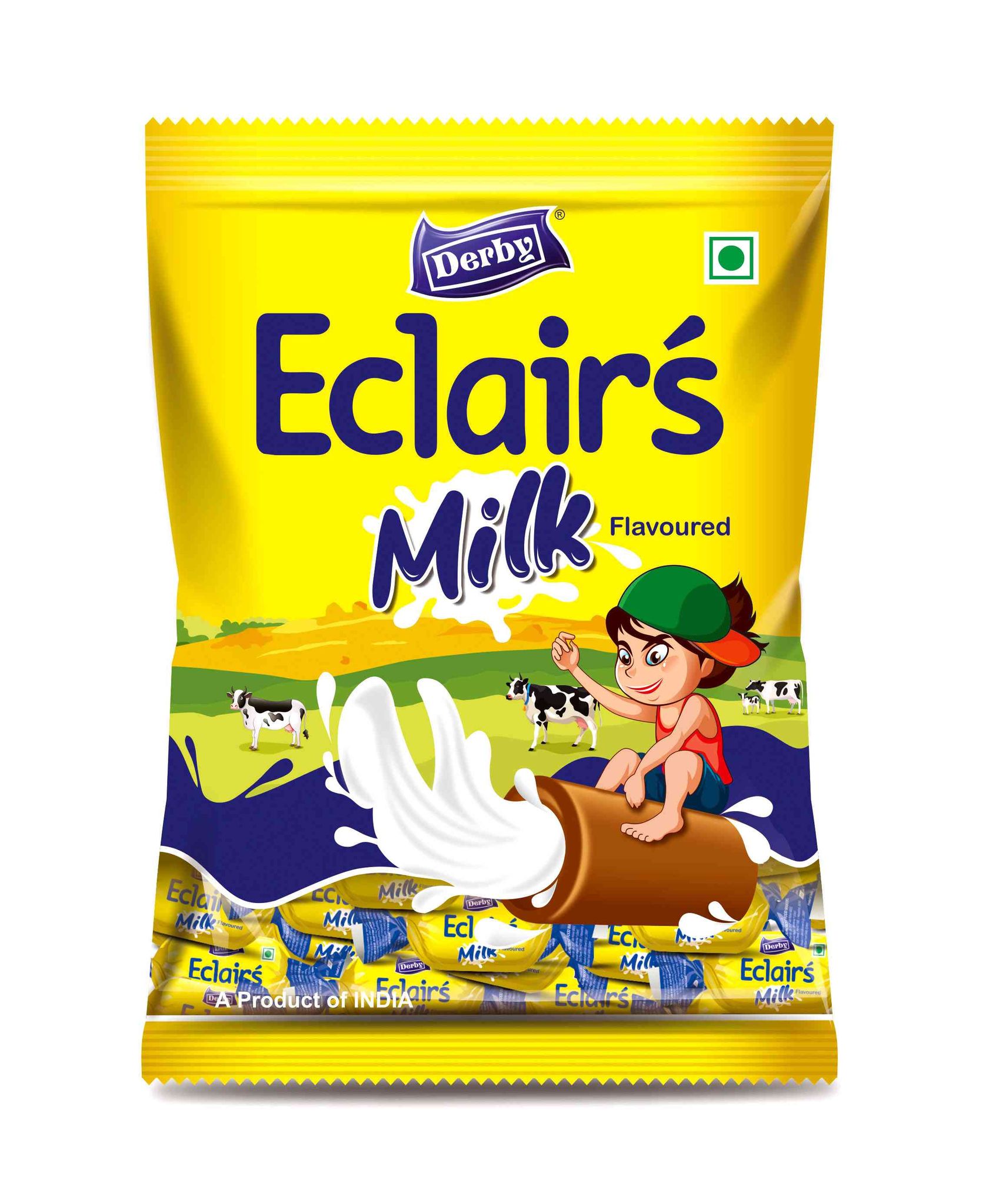 Derby Milk clair Poly 100Pcs  -Pack Of 50 