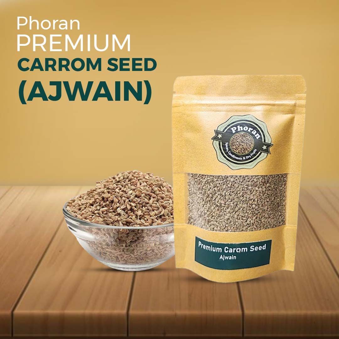 Buy Ajwain Carom Seeds Online India - Digestive Spice | Phoran Digestive Spice for Parathas, Pakoras & Mathri