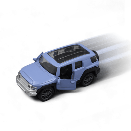 Hummer Car Die-cast Model Toy 1:36 Exclusive Alloy Metal Car with Pull Back with Openable Doors  - Blue