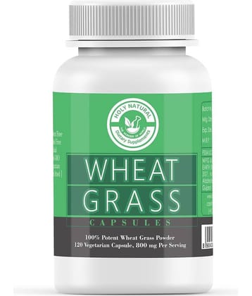 Holy Natural Wheat Grass Capsule 800 mg Vitamins Capsule