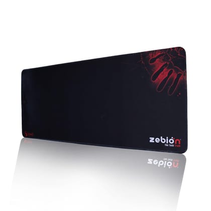 Zebion Gaming Keyboard Mouse Pad (800mm x 300mm x 2mm) - Black