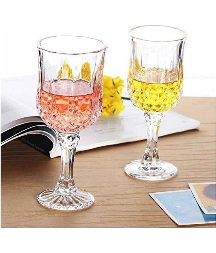 Afast Wine  Glasses Set,  100 ML - (Pack Of 2)