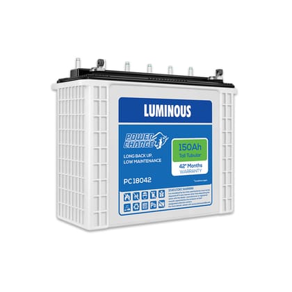 Luminous 150Ah Power Charge PC 18042 Tall Tubular Battery