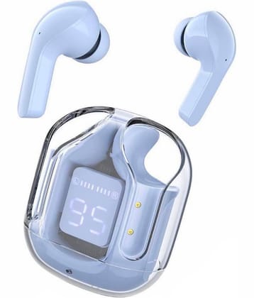 Neo N888 EARBUDS Bluetooth True Wireless (TWS) On Ear 4 Hours Playback Active Noise cancellation IPX4(Splash & Sweat Proof) Blue