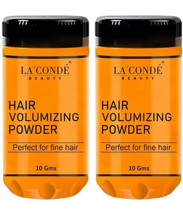La'Conde Hair Volumizing Powder with Matte Finsh Hair Styling 10 gm Pack of 2
