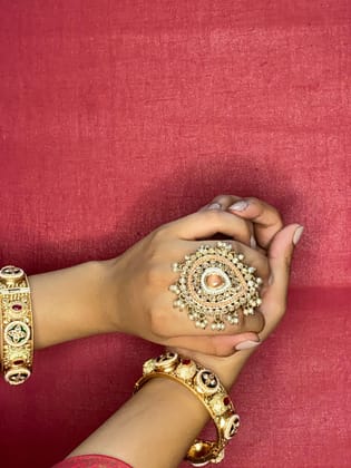 Rajwada Elegance Cocktail Ring