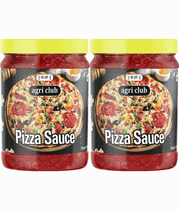 AGRI CLUB Pizza Sauce 400 g Pack of 2