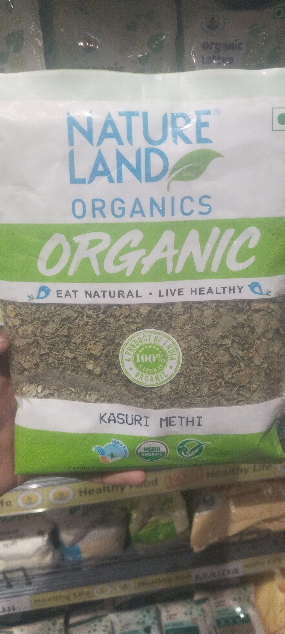 Organic tatava kasuri methi 