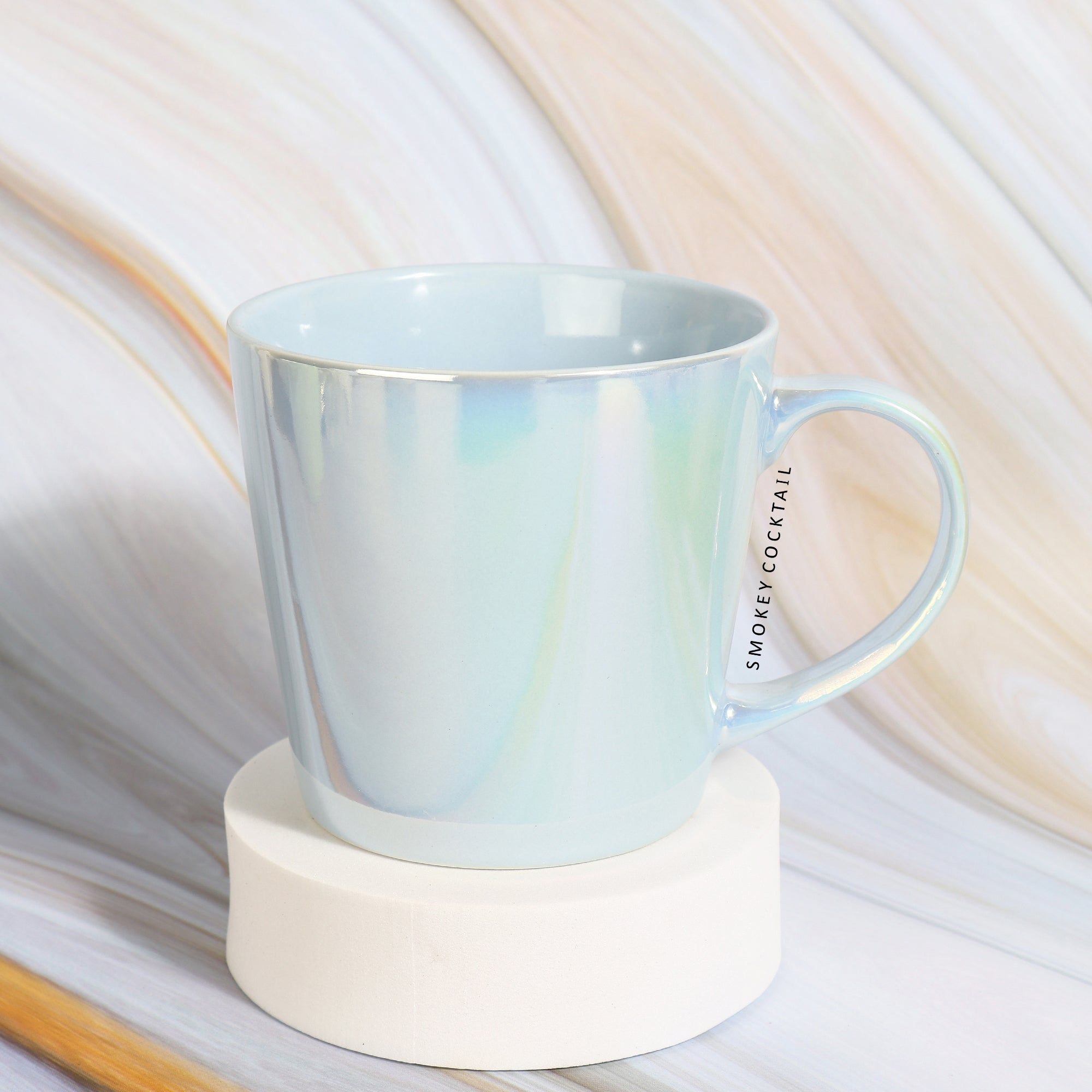 Summer Splash Mugs - Set Of 4-Blue - Set Of 4