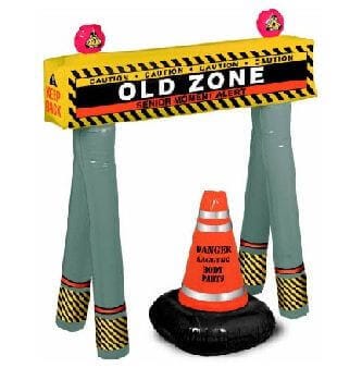 INFLATABLE AGE BARRICADE KIT