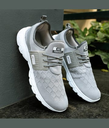 goldstar shoes Gray Men's Sports Running Shoes