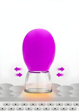 Facial Cupping Set 4 PCS | Silicone Vacuum Suction Cups | Anti-Cellulite, Anti-Wrinkle & Instantly Ageless Skin Therapy for Eyes, Face & Body