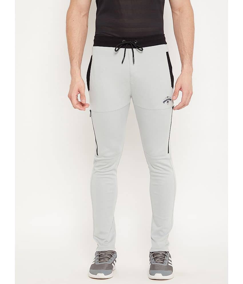 Duke - Grey Cotton Blend Men's Trackpants ( Pack of 1 )