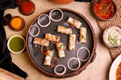 Chicken Malai Seekh Kebab [ 6 Pcs ]