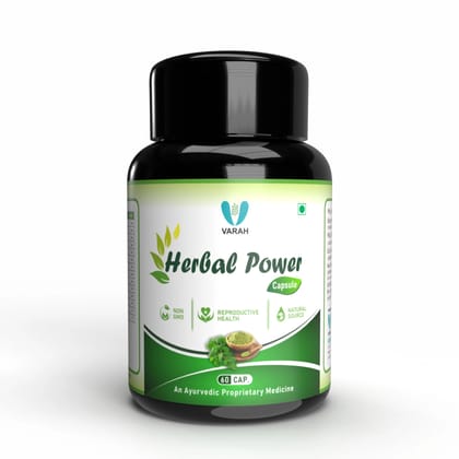 Herbal Power | 60 Capsules-Pack of 1