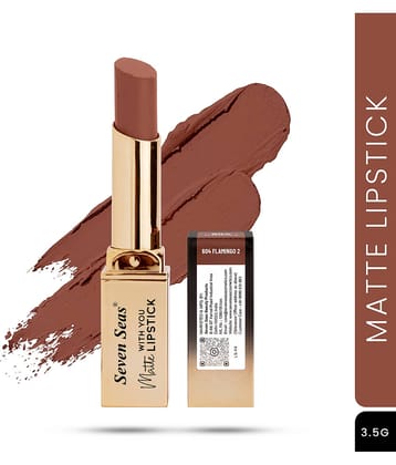 Seven Seas Long Lasting , Matte Finish , Longwear , Matte With You Lipstick (Flamingo-2 3.5g)