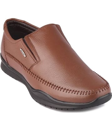Red Chief Brown Men's Slip On Formal Shoes