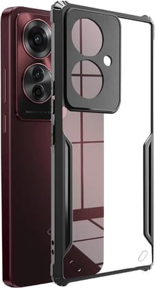 PLUGTECH Slim Shockproof Case | Matte Black Soft | Drop Protection | Precise Cutouts | Premium Mobile Cover for Oppo F25 Pro PLUGTECH Slim Shockproof Case | Matte Black Soft | Drop Protection | Precise Cutouts | Premium Mobile Cover for Oppo F25 Pro