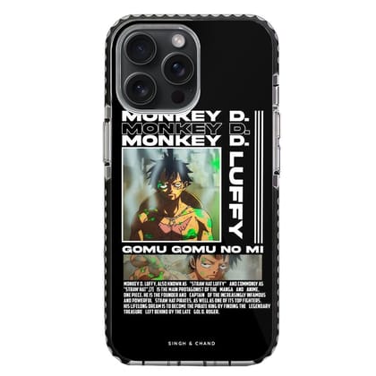 Luffy Impel Down Poison One Piece Anime iPhone 15 Pro Max Stride Phone Case-Stride