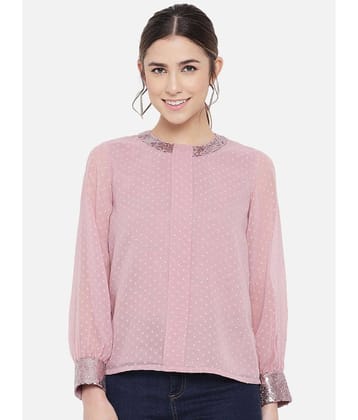 ALL WAYS YOU Women's Polyester Regular Top ( Pink )