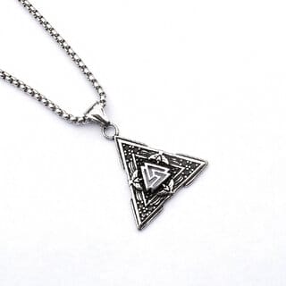 Triangle Design Pendant with chain