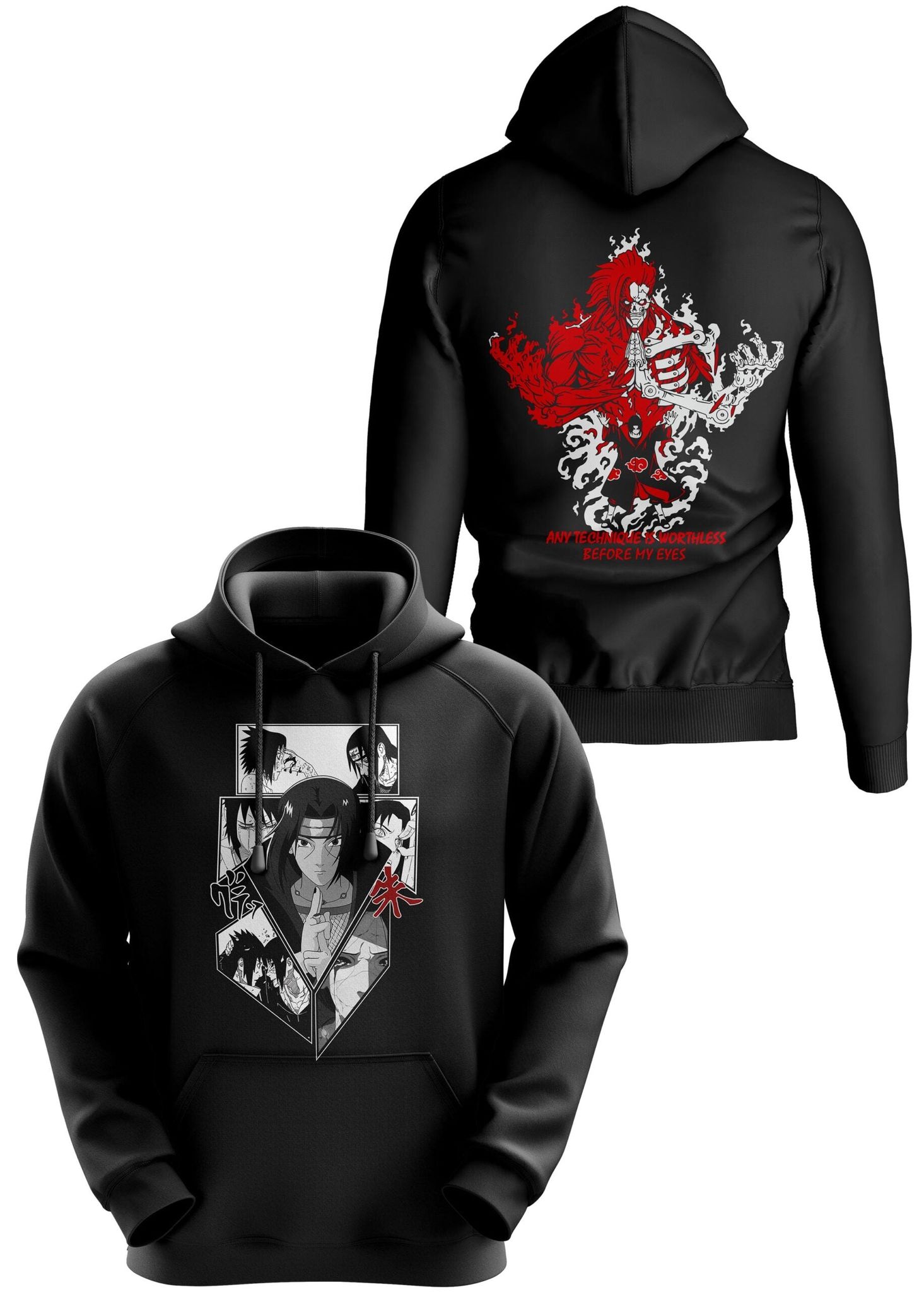 Itachi Hoodie-Black / S