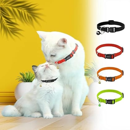 3 Pcs Printed Cat Collar-Solid / 3 Pcs