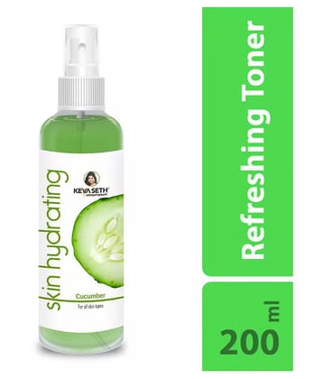 Keya Seth Aromatherapy Skin Hydrating Cucumber Skin Tonic 200 mL Pack of 2