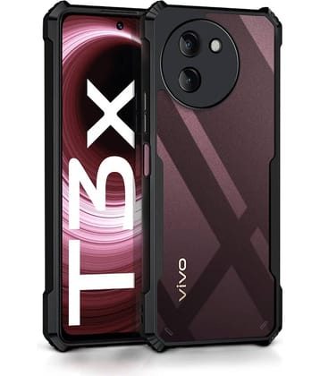 ZAMN Shock Proof Case Compatible For Polycarbonate Vivo T3x 5G ( )