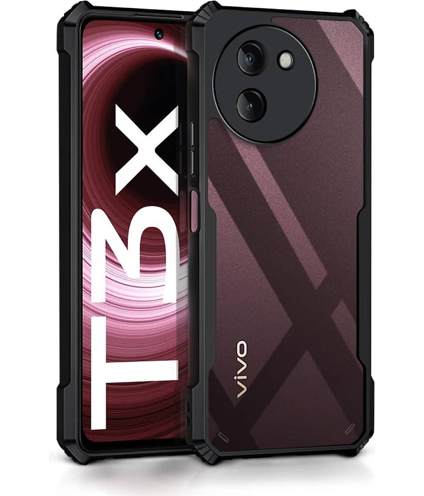 ZAMN Shock Proof Case Compatible For Polycarbonate Vivo T3x 5G ( )