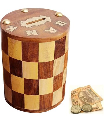 SWH Wood Piggy Bank - Pack of 1