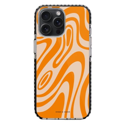 Citrus Swirl iPhone 15 Pro Stride Phone Case-Stride