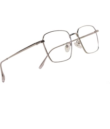 Admire Silver Rimless Rectangular Computer Glasses ( Pack of 1 )