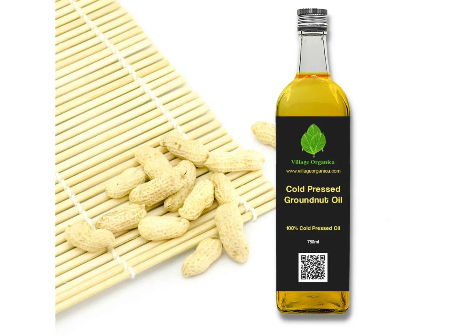 Cold Pressed Groundnut Oil - 750 Millilitre