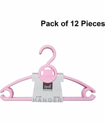 Jyoti Plastic Standard Clothes Hangers ( Pack of 12 )