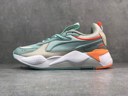 PumaUnisex RS-X Tracks - Fair Aqua-Euro 41