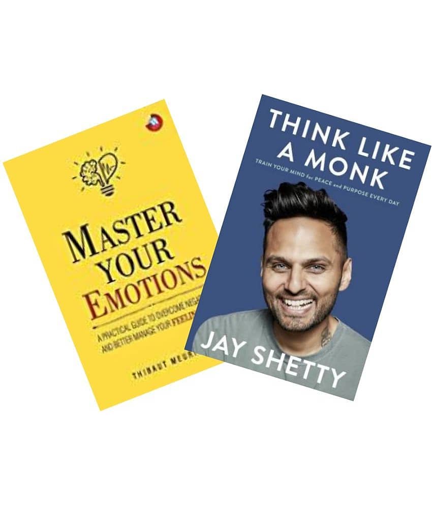 Master Your Emotions + Think Like A Monk (English, Paperback )