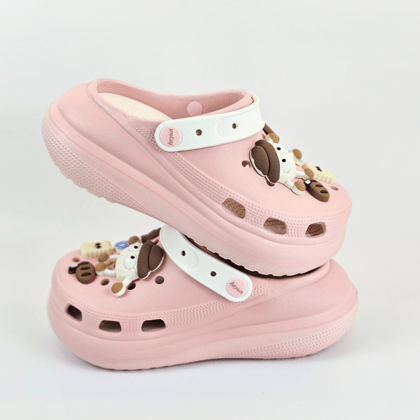 Creamy-Pink BOBO Clogs-39-40