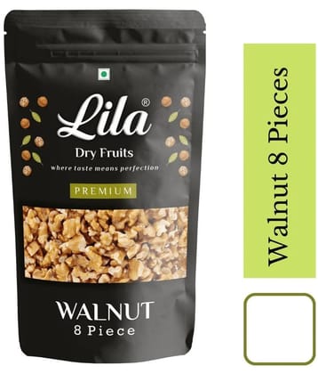 Lila Dry Fruits Walnuts(Akhrotgiri) 200 gm Pouch