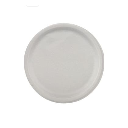 Eco Friendly Round Plain Plate 12 Pcs