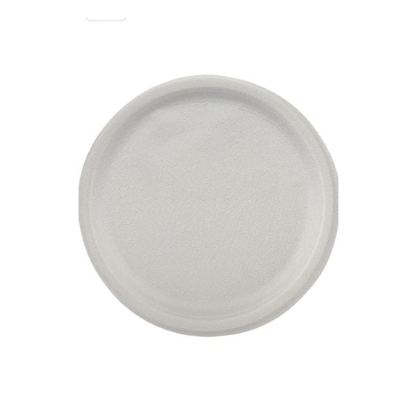 Eco Friendly Round Plain Plate 12 Pcs