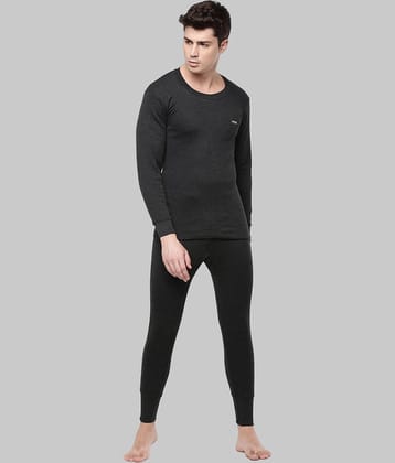 Pack of 1 Dollar - Black Woollen Men's Thermal Sets