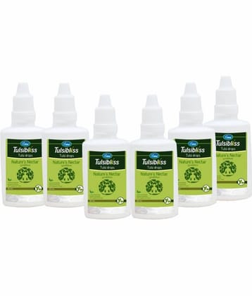 Tulsibliss Tulsi Drops For Immunity Andgood Health 30Ml Pack of 6