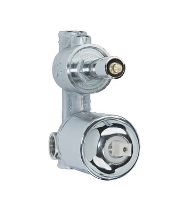 Body of Single Lever Concealed Divertor Mixer 47 mm Cartridge 3-Inlet and 0.5 inches Inlets