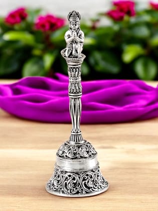 Pure Silver Lord Hanuman Bell