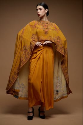 Mustard Color Shrug-XS